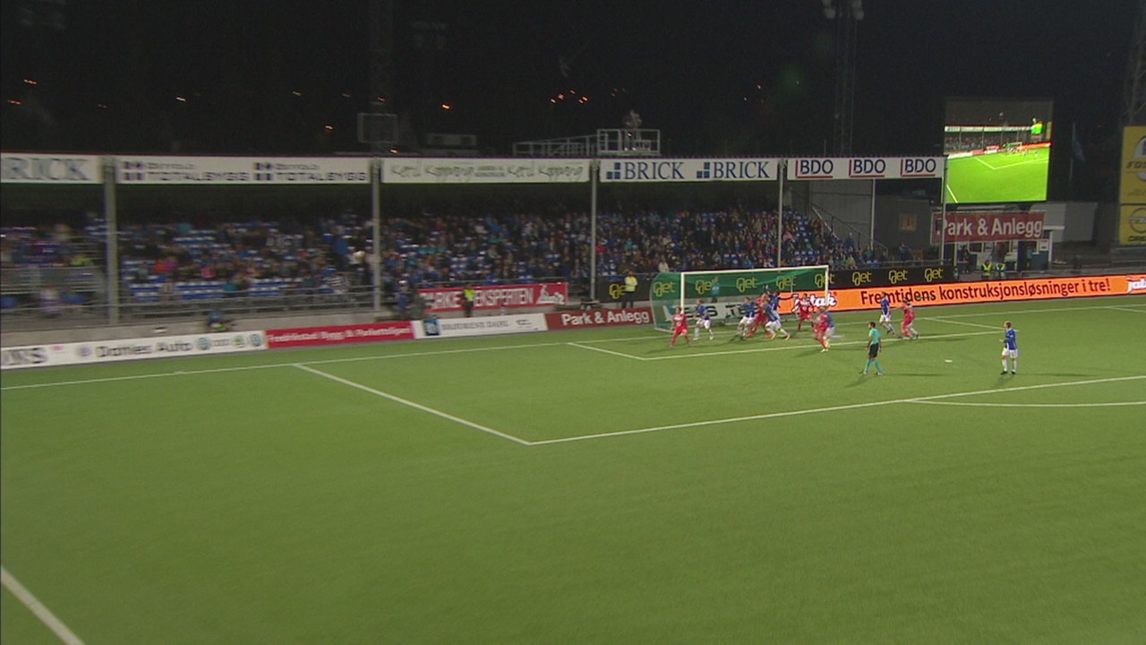 Elba sitt mål mot Sarpsborg 08